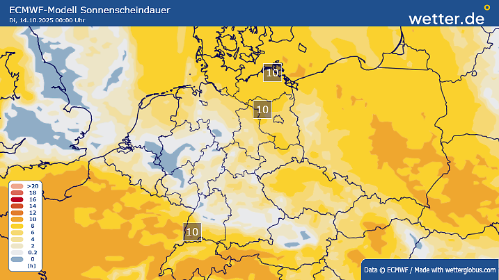 Die Sonne nimmt sich jetzt mehr Raum.