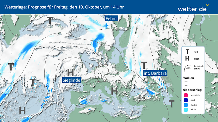 Weiter dominieren Wolken das Wetter in Deutschland