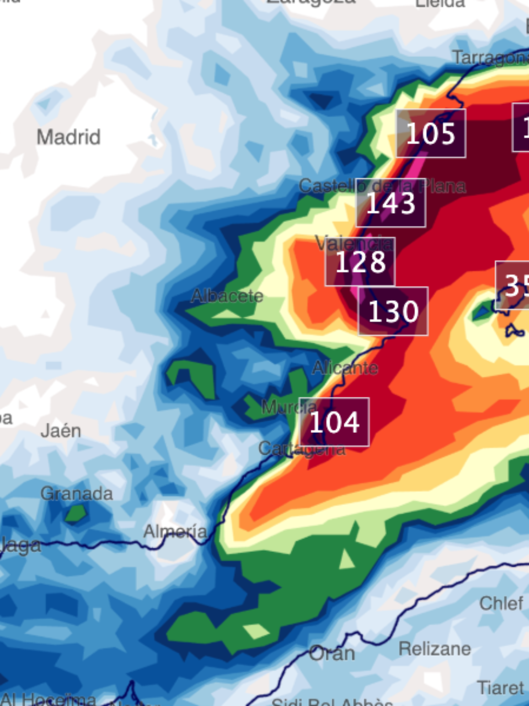 Unwetter-Alarm in Spanien - auch Mallorca und Balearen betroffen