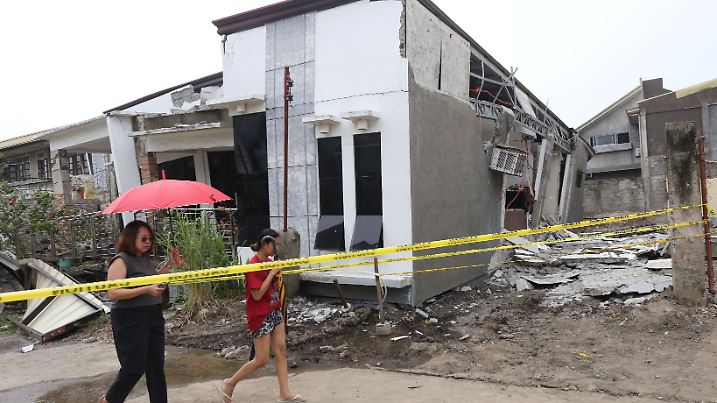 Erdbeben auf Philippinen