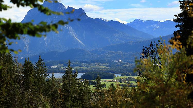 Wetter in Bayern - Goldener Oktober