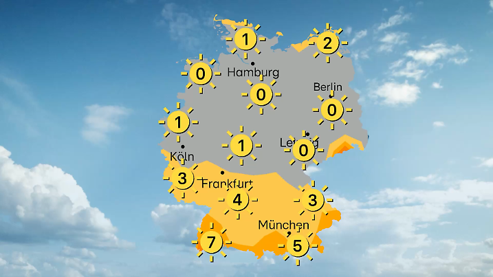 Sonnenstunden am Sonntag: Ab, auf die Berge!
