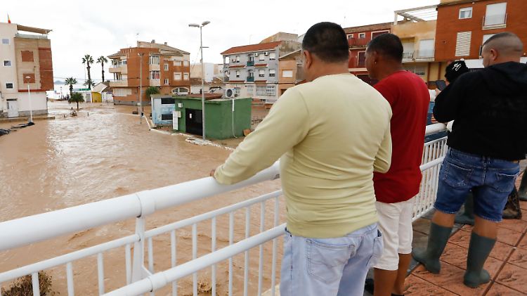 Überschwemmungen in Spanien