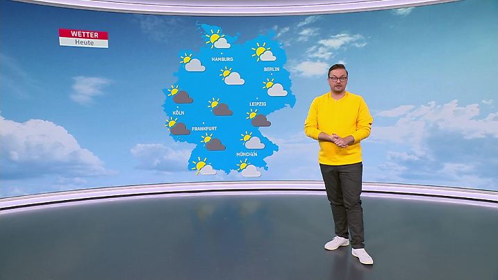 Aktuelle 3-Tage-Wettervorhersage 