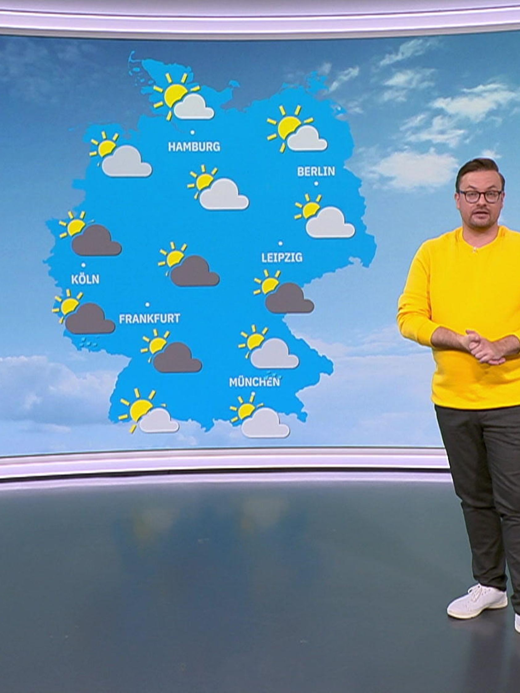 Aktuelle 3-Tage-Wettervorhersage 