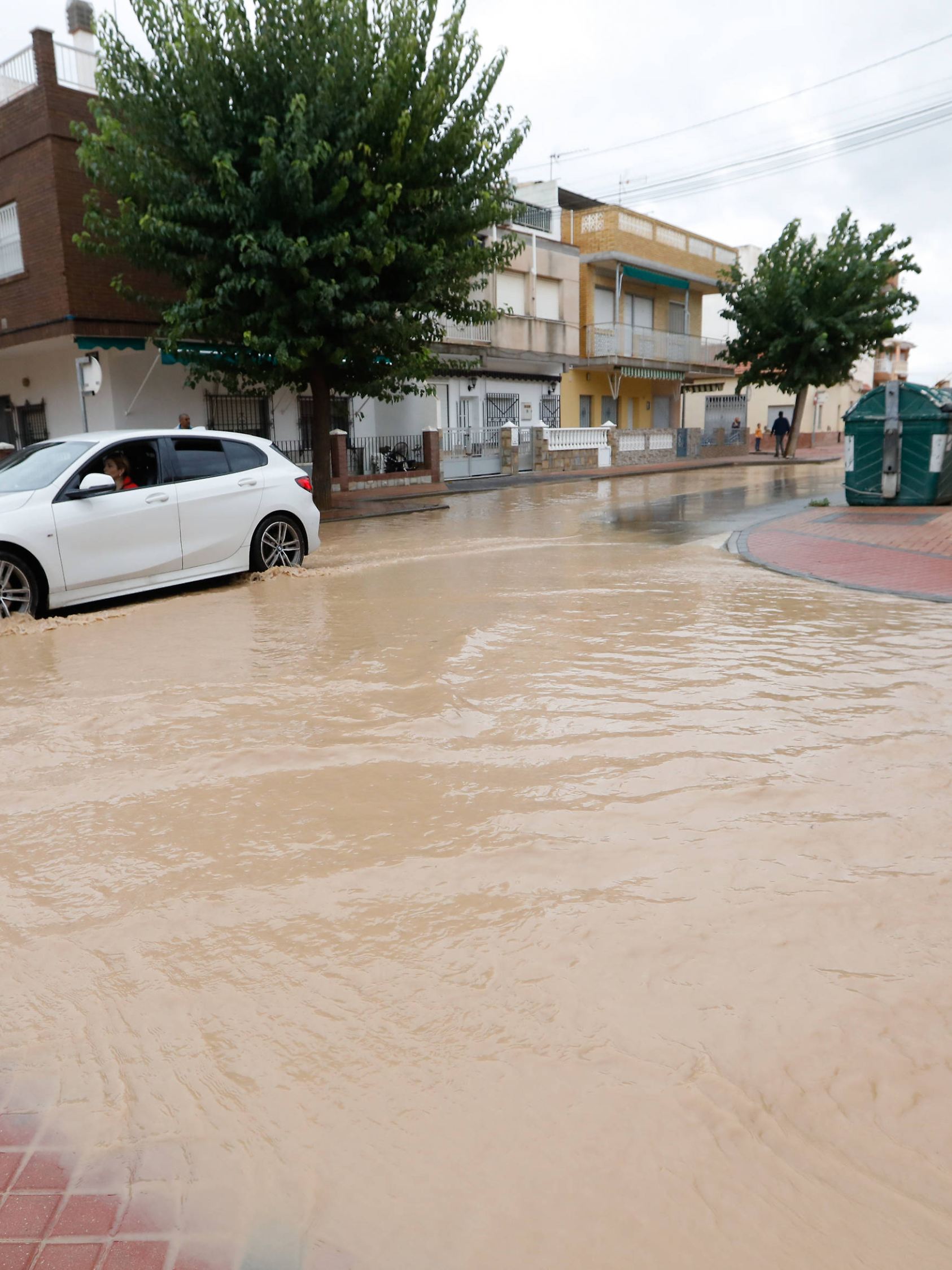 Lluvias torrenciales en Los Alcázares (Murcia)