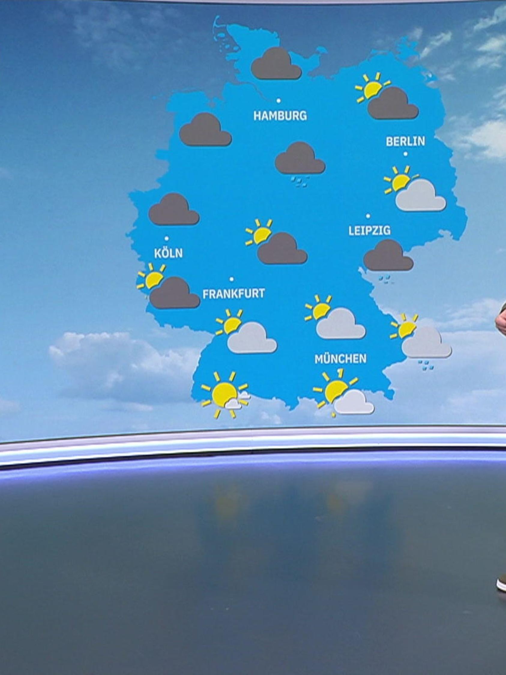 Aktuelle 3-Tage-Wettervorhersage 