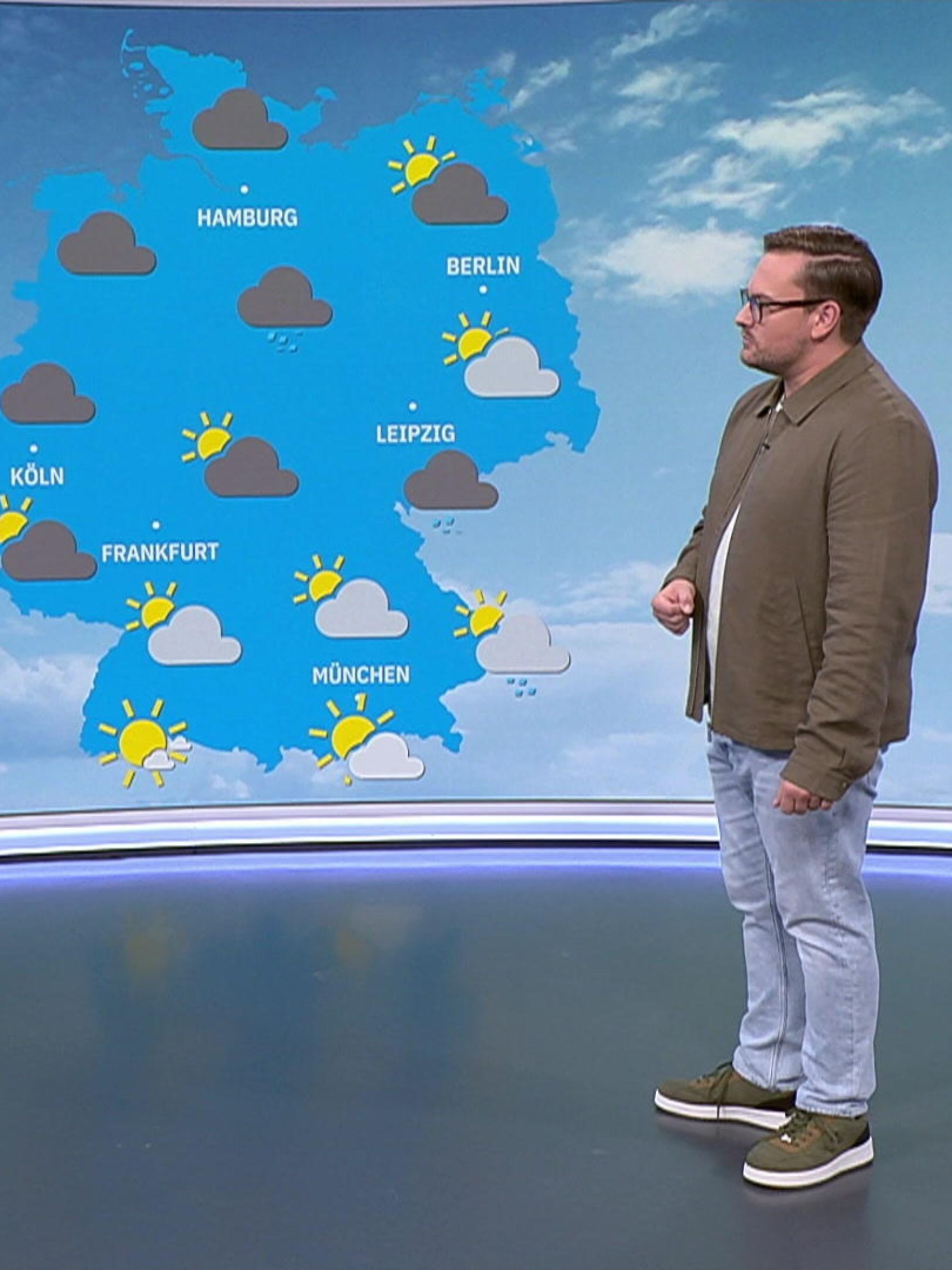 Aktuelle 3-Tage-Wettervorhersage 