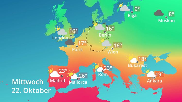 Tiefs bestimmen Europas Wetter – bald wird es stürmisch