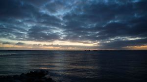 Sonnenaufgang an der Ostsee