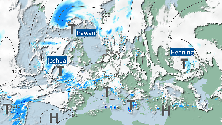 Wetterlage vom 22.10.205 