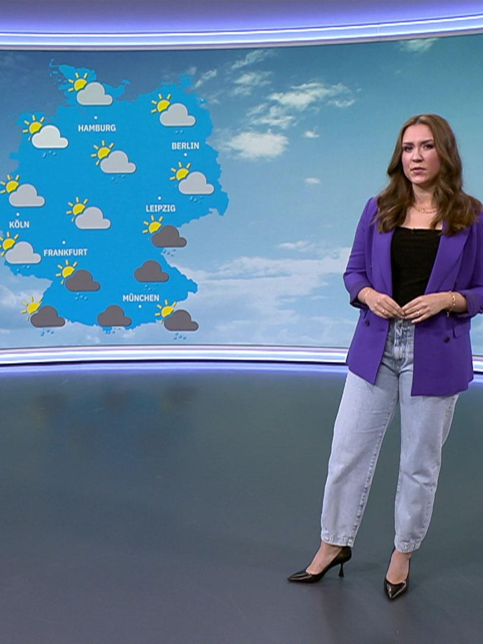 Aktuelle 3-Tage-Wettervorhersage 