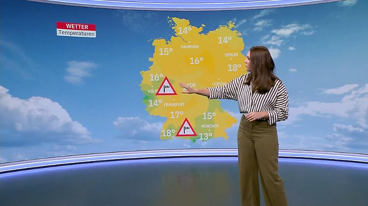 Aktuelle 3-Tage-Wettervorhersage 
