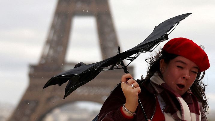 Storm Benjamin hits parts of France