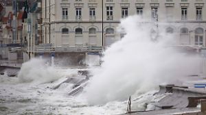 Tempete Benjamin a Wimereux