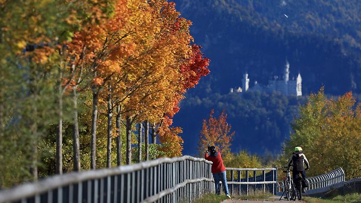 Wetter in Bayern - Goldener Oktober