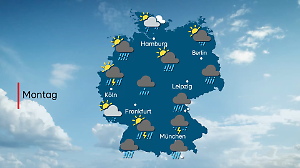 Die Wetteraussichten für den Montag, den 27.10.2025