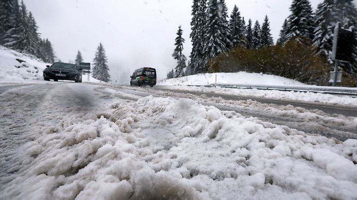 Neuschnee in Bayern