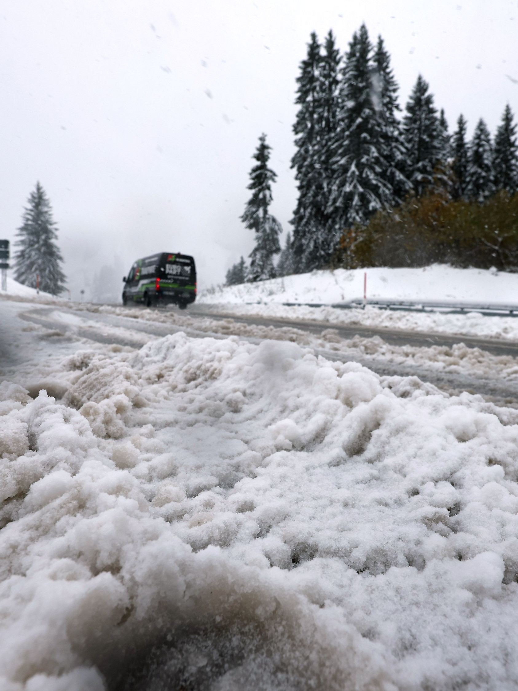 Neuschnee in Bayern