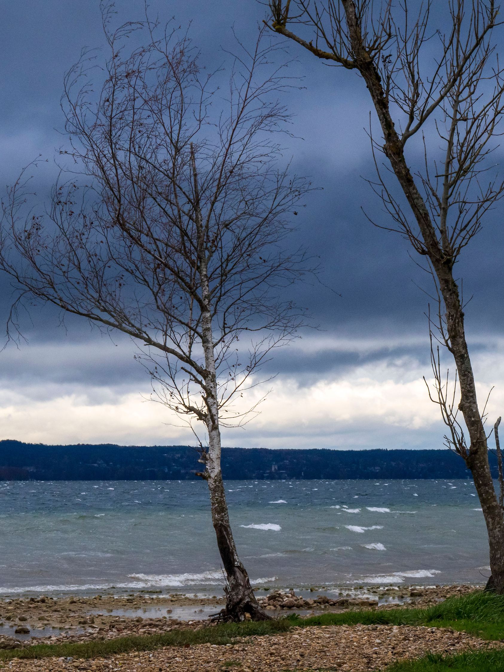 Stürmisches Wetter in Bayern