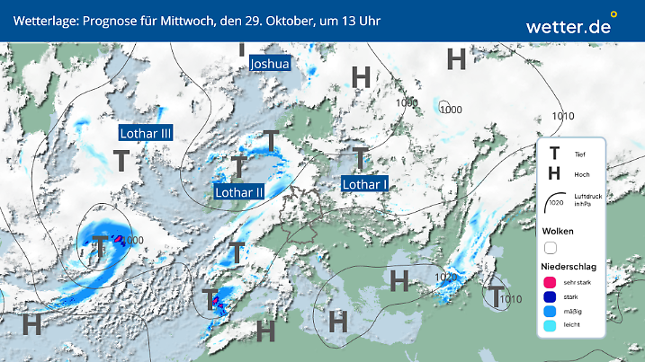 Uns fehlt das stabile Herbsthoch für strahlend goldene Tage.