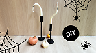 Gruselkerzen zu Halloween