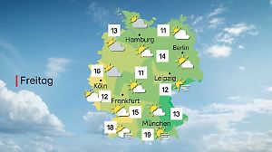 Wettervorhersage für Freitag, 31. Oktober