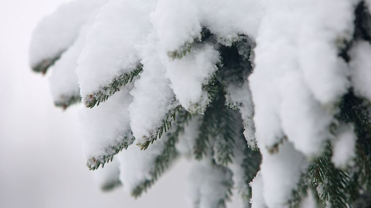 Schnee auf dem Brocken