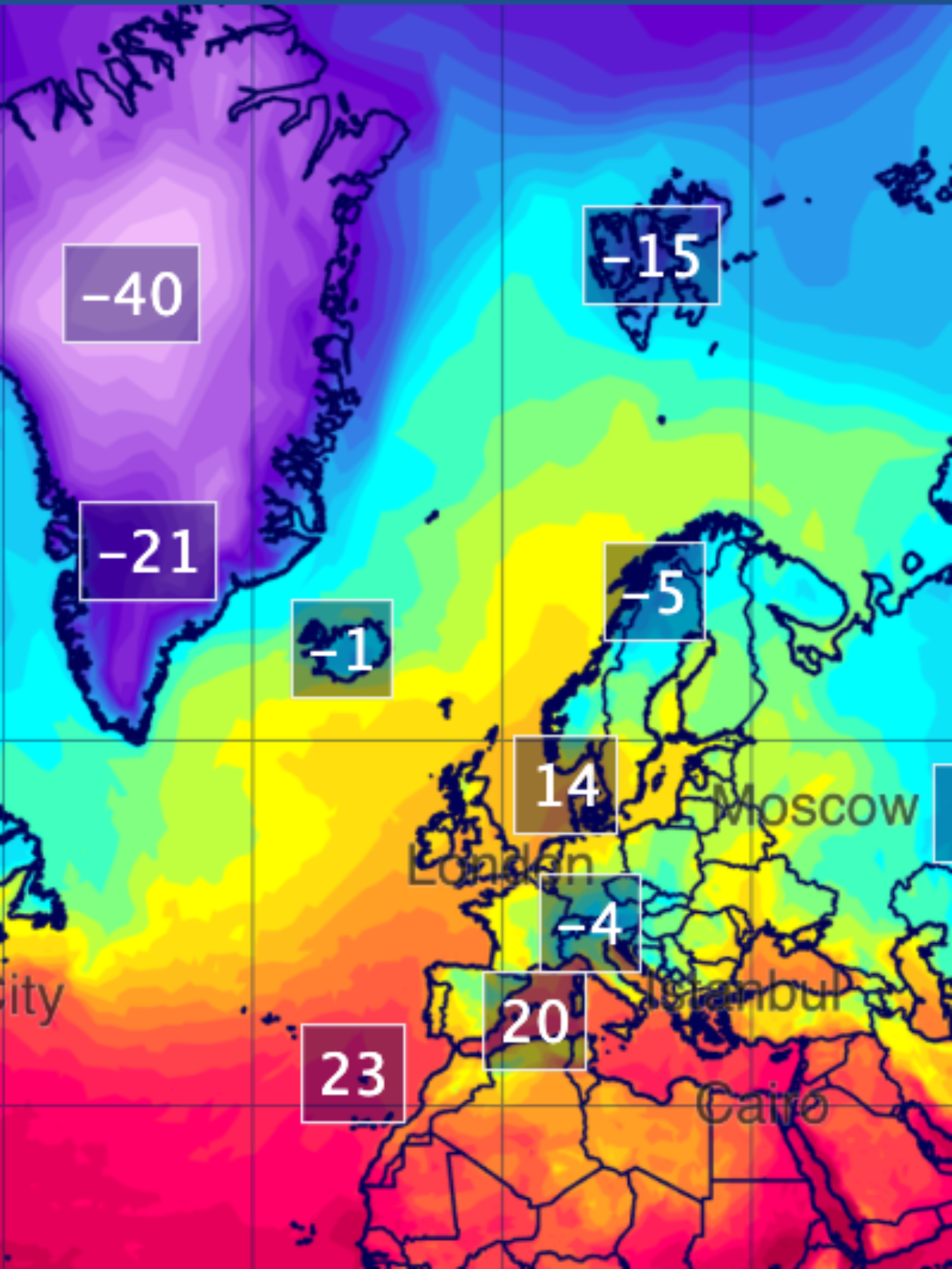 Väterchen Frost mit eisigem Atem - Kältepole mit unter -30 Grad