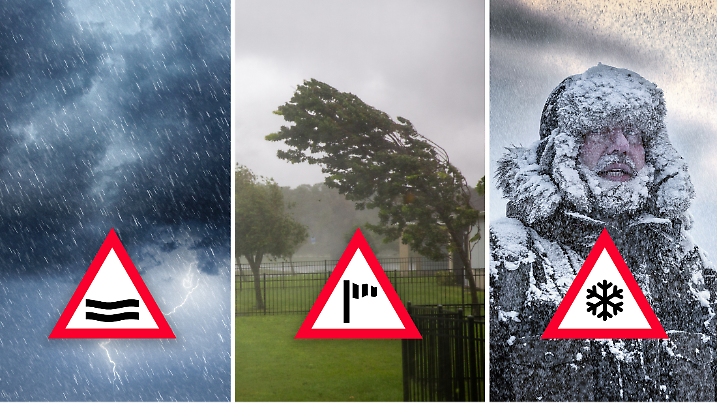 Europa steht vor unruhigen Tagen: Sturm, Starkregen und große Schneemengen sind möglich.