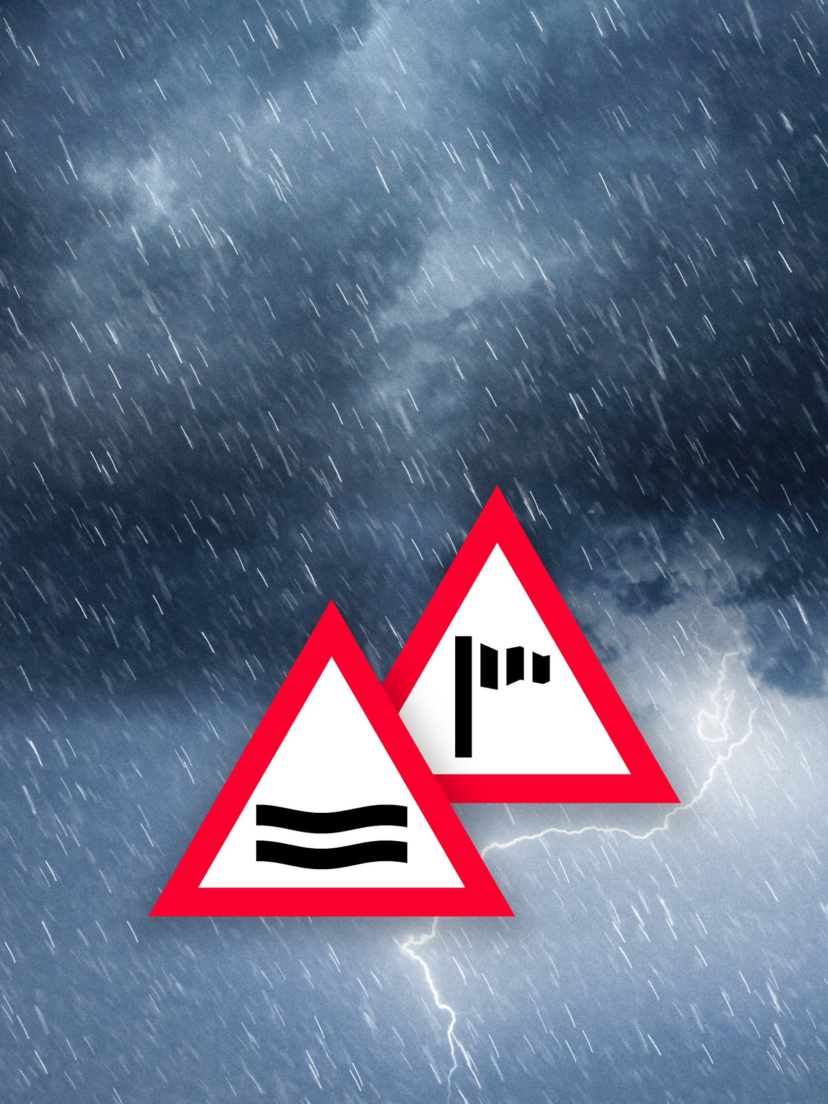 Unwettergefahr in Europa