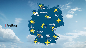 Wettervorhersage für Freitag, 7. November