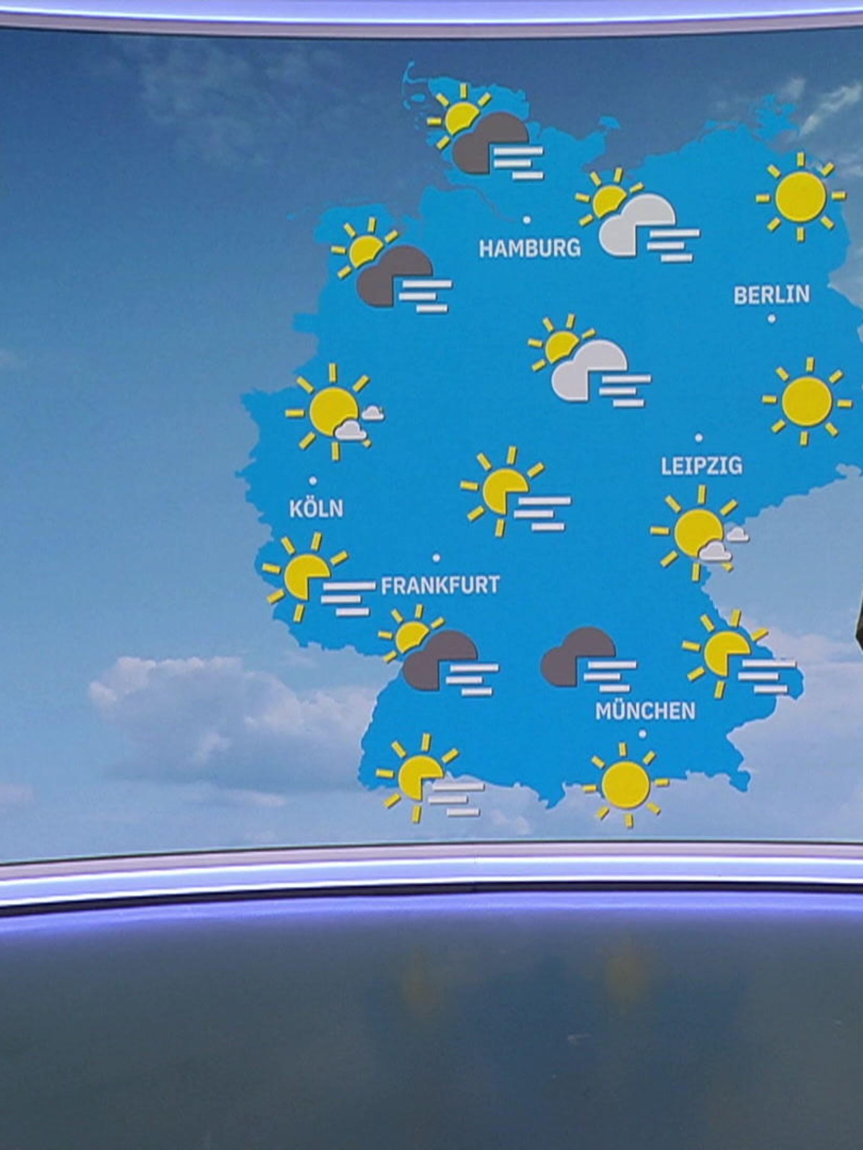 Aktuelle 3-Tage-Wettervorhersage 