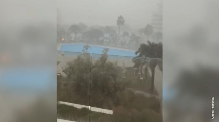 Unwetter auf Mallorca und Ibiza