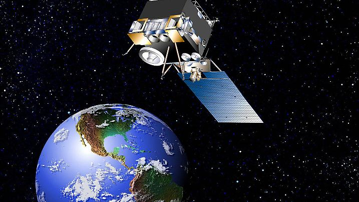 HANDOUT - Artist's conception of the GOES-13 satellite. The Geostationary Operational Environmental Satellite known as GOES-13 became the official GOES-EAST satellite on April 14, 2010. GOES-13 was moved from on-orbit storage and into active duty. Photo: NASA dpa (nur zur redaktionellen Verwendung) |