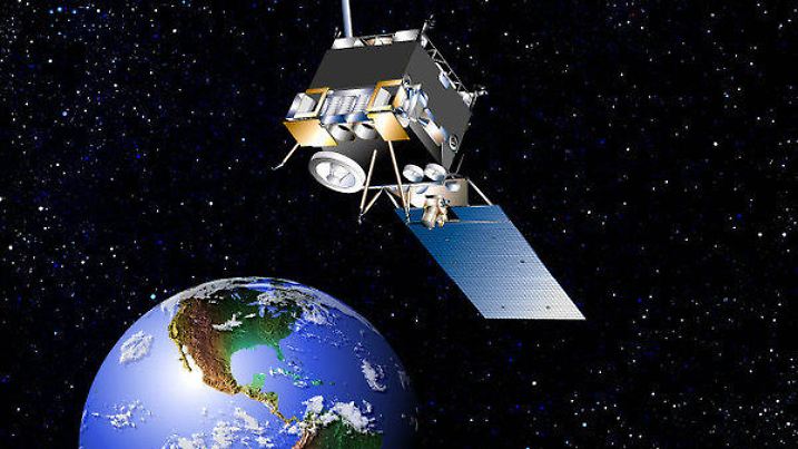 HANDOUT - Artist's conception of the GOES-13 satellite. The Geostationary Operational Environmental Satellite known as GOES-13 became the official GOES-EAST satellite on April 14, 2010. GOES-13 was moved from on-orbit storage and into active duty. Photo: NASA dpa (nur zur redaktionellen Verwendung) |