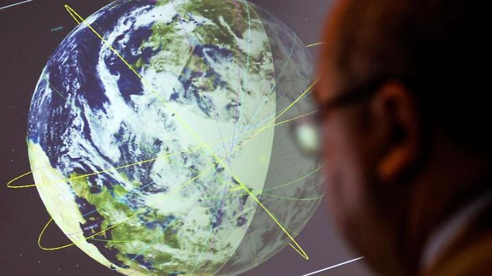Europäischer Wettersatellit