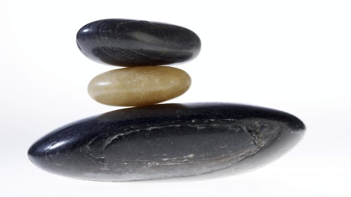 Steine, Steinhaufen, Kieselsteine, Studioaufnahme, Symbolbild | Verwendung weltweit, Keine Weitergabe an Wiederverkäufer.