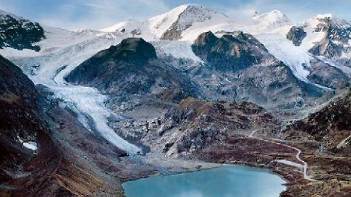 Stein Gletscher Schweiz 2006