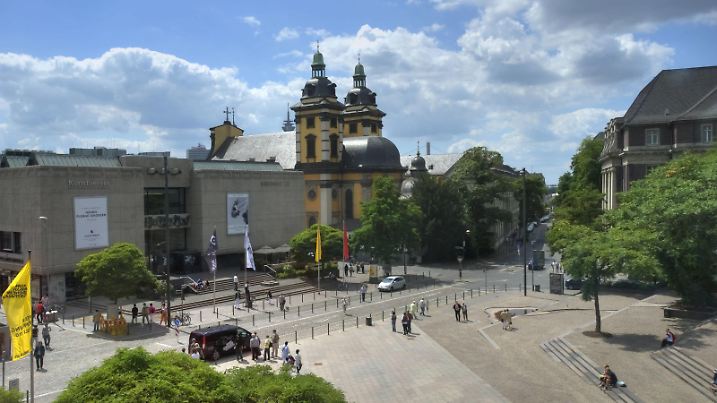 Kunsthalle, Grabbeplatz, Duesseldorf, Nordrhein-Westfalen, Deutschland / Düsseldorf | Verwendung weltweit