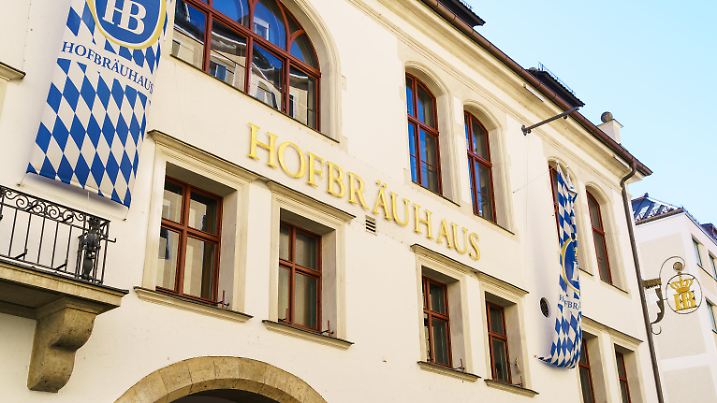 Das Hofbräuhaus in München (Fassade)