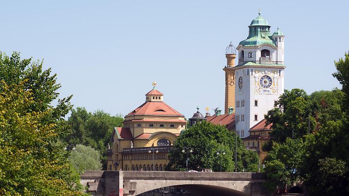 Deutsches Museum in München (Außenansicht)