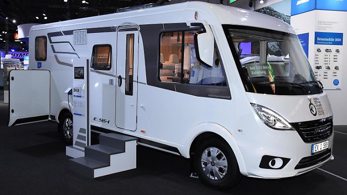 Vollintegriertes Wohnmobil von Hymer